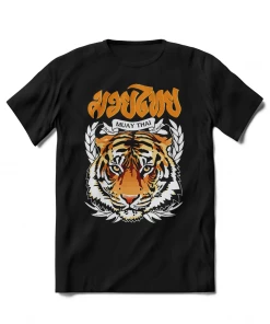 XMARTIAL Tiger Fight Muay Thai T-Shirt Streetwear & Athletics