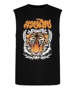XMARTIAL Streetwear & Athletics Tiger Fight Muay Thai Tank Top