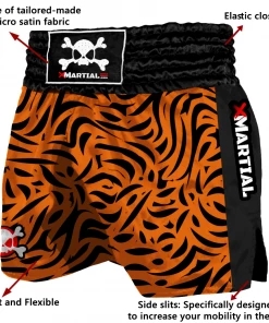 XMARTIAL Tiger Muay Thai Shorts MMA Shorts