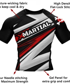 XMARTIAL Trek Slash Rash Guard Rash Guards