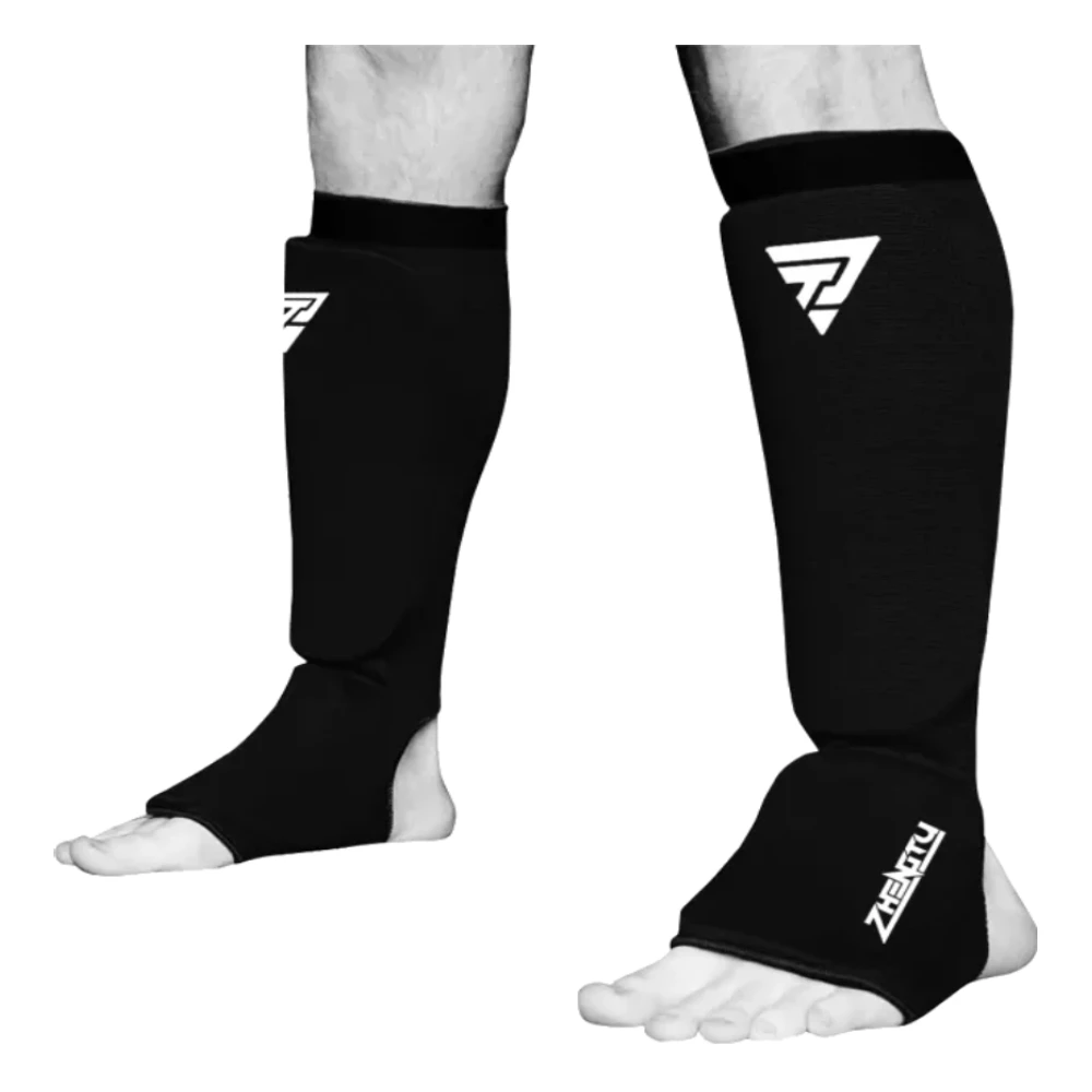 XMARTIAL Black Triad Shin Guards Muay Thai Shin Guards 3 XMARTIAL Black Triad Shin Guards Muay Thai Shin Guards