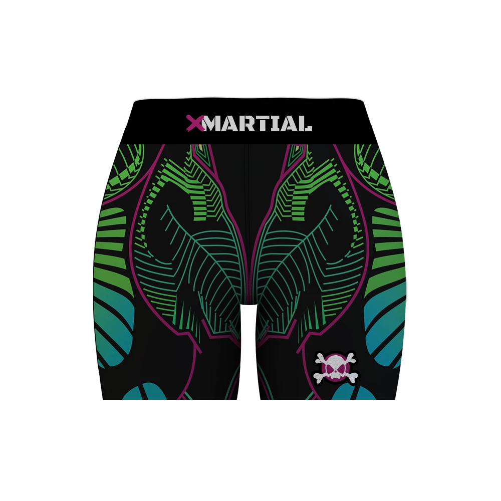 XMARTIAL MMA Shorts Tribal Women's Compression Shorts 4 XMARTIAL MMA Shorts Tribal Women's Compression Shorts