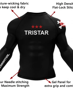XMARTIAL Firas Zahabi Tristar Rash Guard