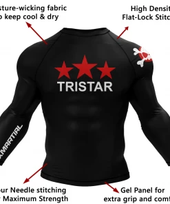 XMARTIAL Firas Zahabi Tristar Rash Guard