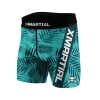 XMARTIAL MMA Shorts Tropical BJJ/MMA Compression Shorts