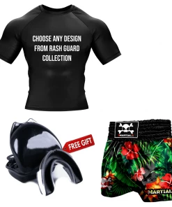 XMARTIAL BJJ Bundles (Best Deals) Tropical Flower Muay Thai Gear