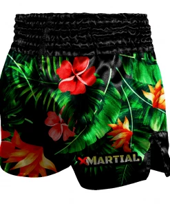 XMARTIAL Tropical Flower Muay Thai Shorts 8 XMARTIAL Tropical Flower Muay Thai Shorts