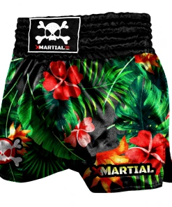 XMARTIAL Tropical Flower Muay Thai Shorts