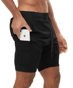 XMARTIAL Less Than $35 Black Ultra Pro 2-in-1 Shorts
