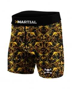 XMARTIAL VerLion BJJ/MMA Compression Shorts MMA Shorts