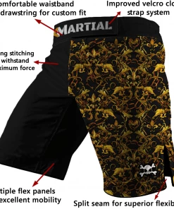 XMARTIAL VerLion BJJ/MMA Shorts