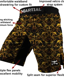 XMARTIAL VerLion BJJ/MMA Shorts