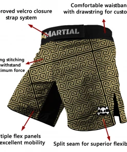 XMARTIAL Versexy Hybrid BJJ/MMA Shorts