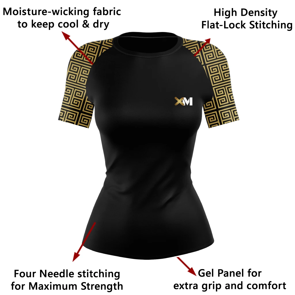 XMARTIAL Versexy Women's Rash Guard Rash Guards 8 XMARTIAL Versexy Women's Rash Guard Rash Guards