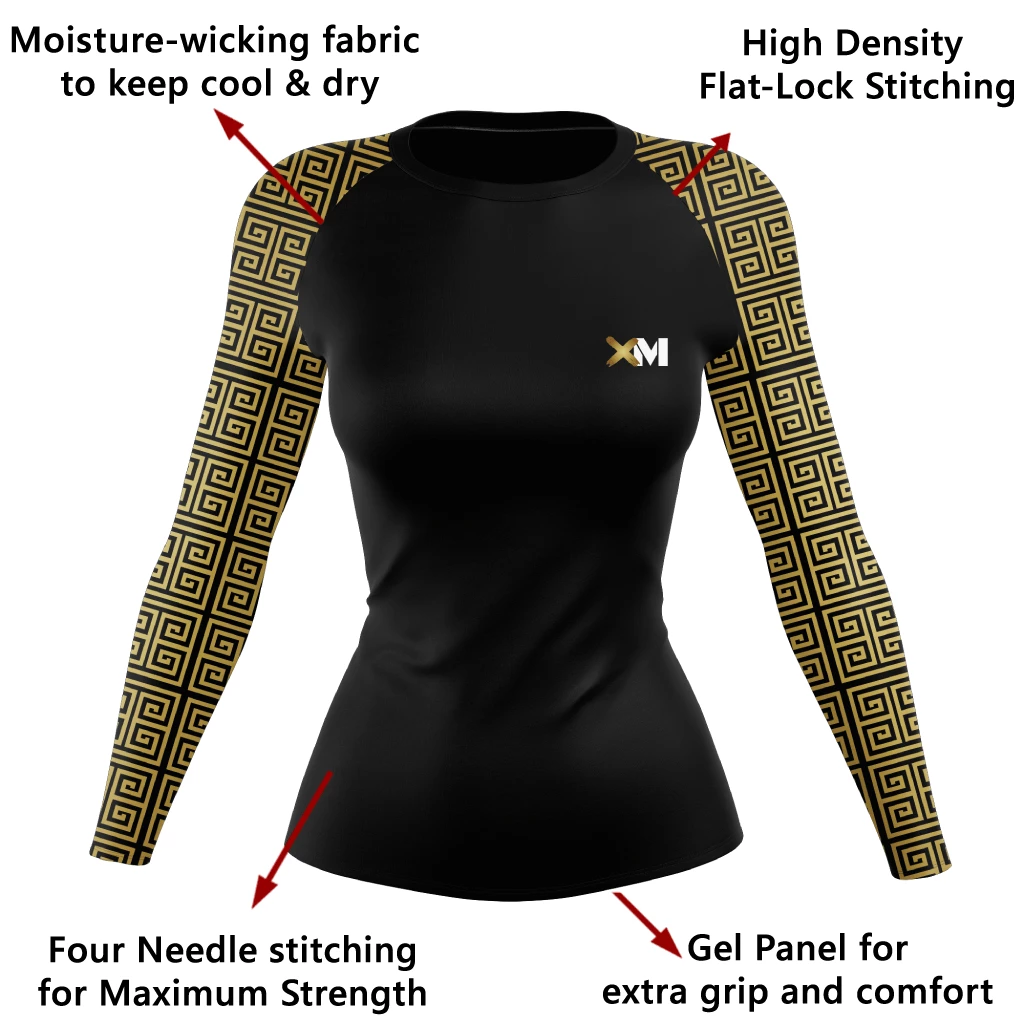 XMARTIAL Versexy Women's Rash Guard Rash Guards 7 XMARTIAL Versexy Women's Rash Guard Rash Guards