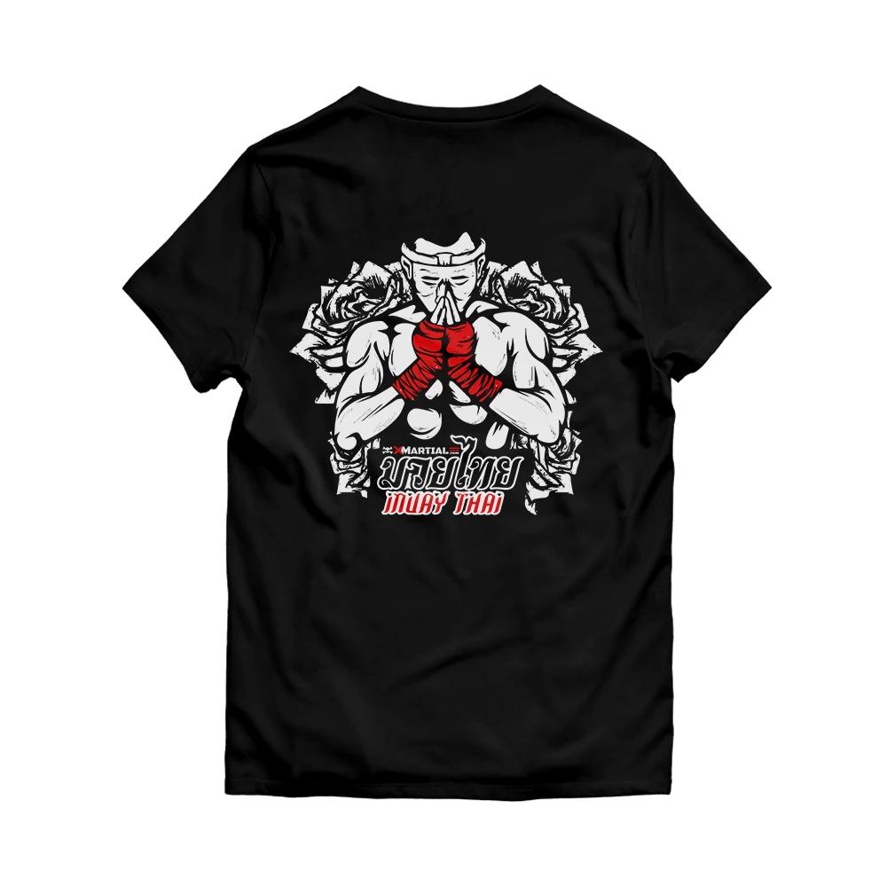 XMARTIAL Wai Kru Muay Thai T-Shirt Streetwear & Athletics 6 XMARTIAL Wai Kru Muay Thai T-Shirt Streetwear & Athletics