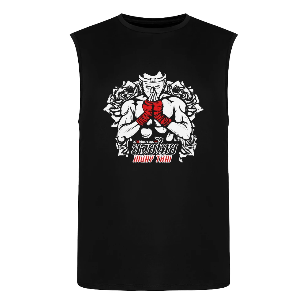 XMARTIAL Wai Kru Muay Thai Tank Top Streetwear & Athletics 3 XMARTIAL Wai Kru Muay Thai Tank Top Streetwear & Athletics