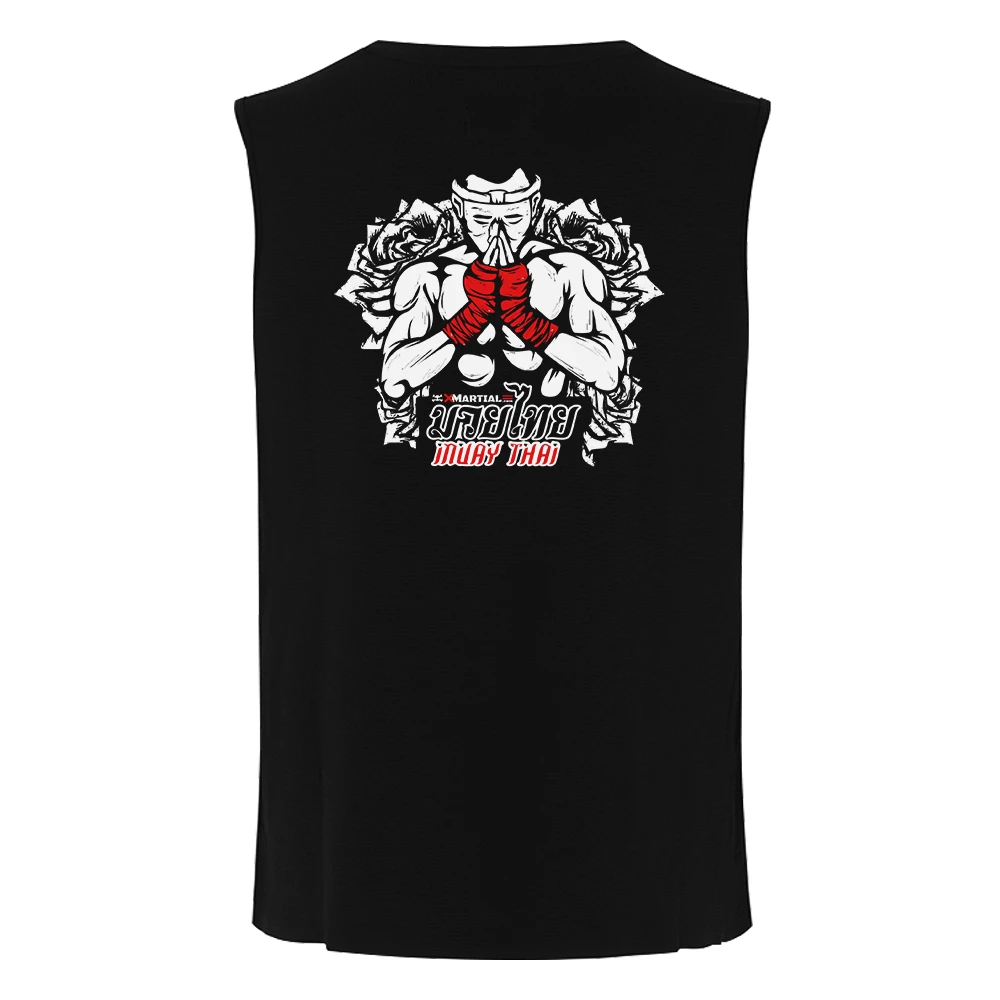 XMARTIAL Wai Kru Muay Thai Tank Top Streetwear & Athletics 4 XMARTIAL Wai Kru Muay Thai Tank Top Streetwear & Athletics