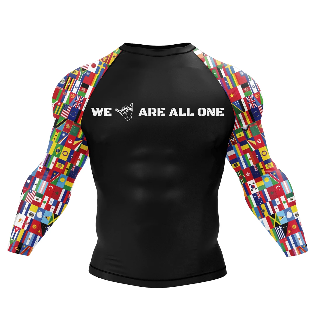 XMARTIAL We Are All One Rash Guard Rash Guards 3 XMARTIAL We Are All One Rash Guard Rash Guards