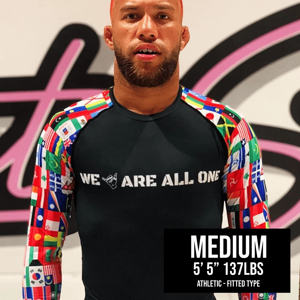 XMARTIAL We Are All One Rash Guard Rash Guards 4 XMARTIAL We Are All One Rash Guard Rash Guards