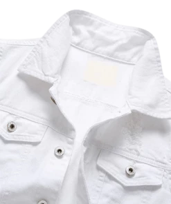 XMARTIAL White Style Denim Vest New Arrival
