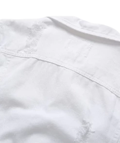 XMARTIAL White Style Denim Vest New Arrival