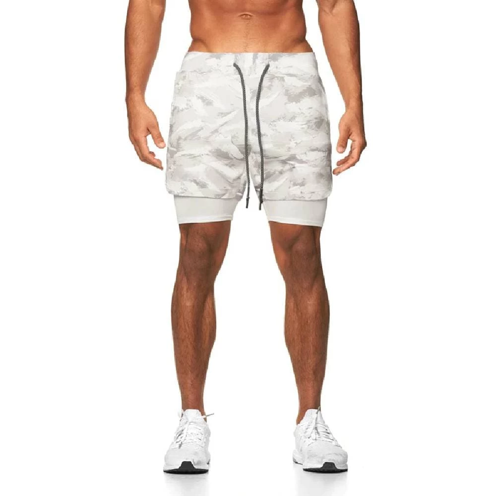 XMARTIAL White Graffiti Limitless 2-in-1 Shorts 4 XMARTIAL White Graffiti Limitless 2-in-1 Shorts