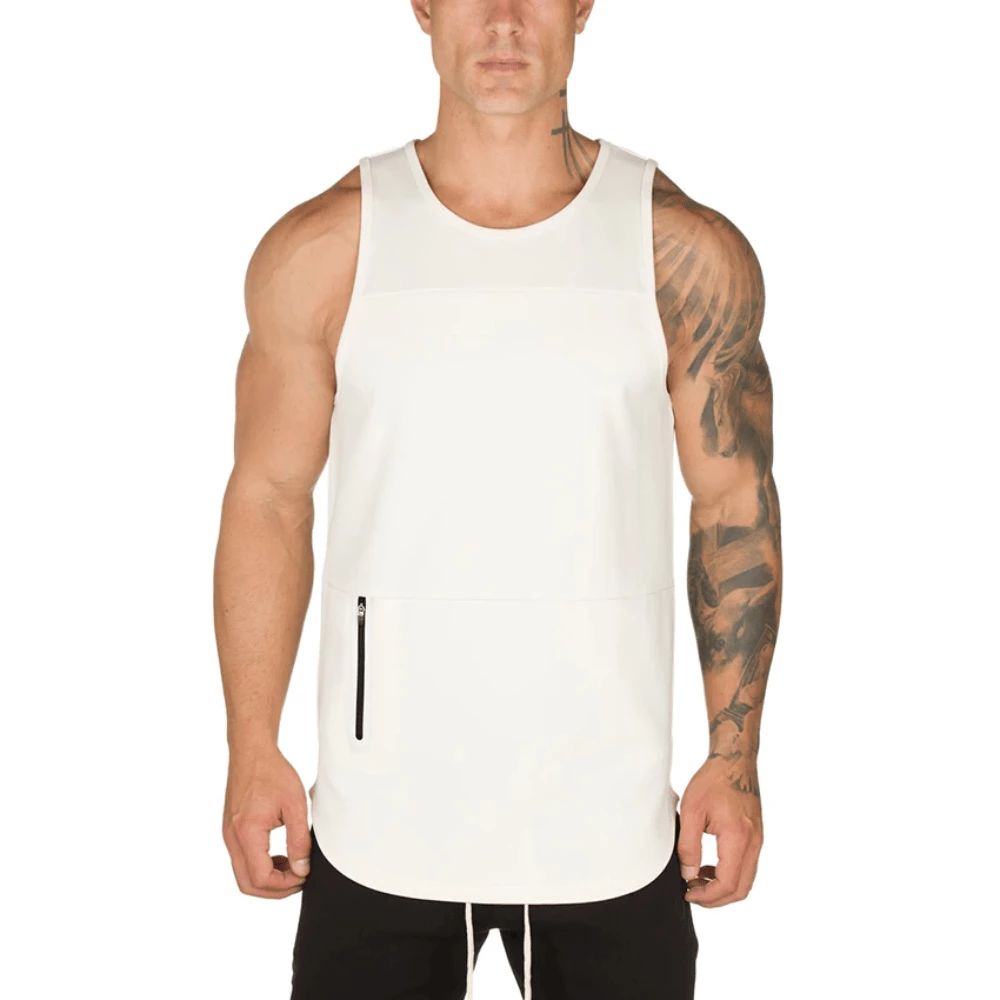 XMARTIAL White Gym Rat Tank Top 4 XMARTIAL White Gym Rat Tank Top