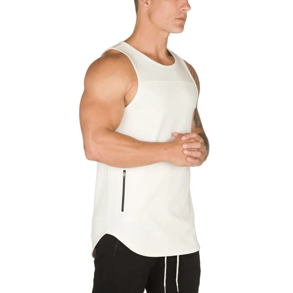 XMARTIAL White Gym Rat Tank Top 5 XMARTIAL White Gym Rat Tank Top