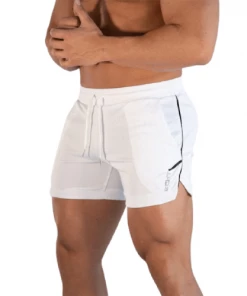 XMARTIAL White Impact Workout Shorts Streetwear & Athletics