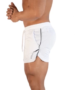 XMARTIAL White Impact Workout Shorts Streetwear & Athletics 8 XMARTIAL White Impact Workout Shorts Streetwear & Athletics