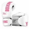 XMARTIAL Muay Thai Gear White Pink Hunter Muay Thai Boxing Gloves