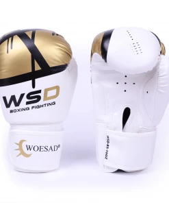 XMARTIAL White Punch After Punch Boxing Gloves Muay Thai Gear