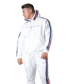 XMARTIAL White Side Striped Hoodies Joggers BJJ Gear 13 XMARTIAL White Side Striped Hoodies Joggers BJJ Gear