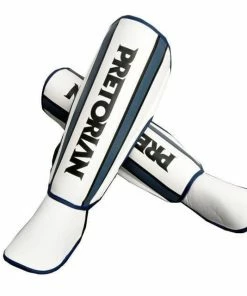 XMARTIAL White Spartan Muay Thai Shin Guards