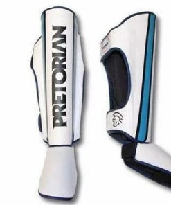 XMARTIAL White Spartan Muay Thai Shin Guards