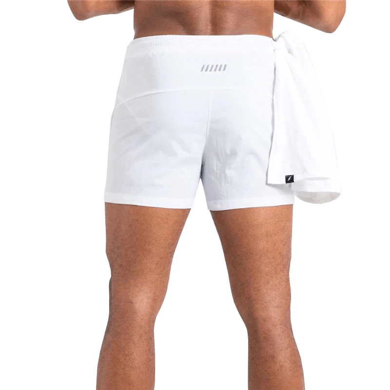 XMARTIAL Streetwear & Athletics White Gym Shorts 4 XMARTIAL Streetwear & Athletics White Gym Shorts