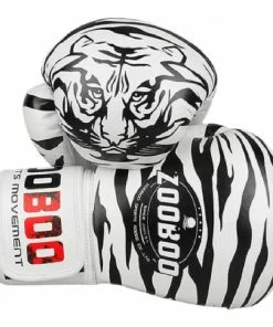 XMARTIAL White Tiger Boxing Gloves Muay Thai Gloves