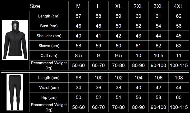 XMARTIAL Training Equipment Whole Body Workout Sauna Suit 7 XMARTIAL Training Equipment Whole Body Workout Sauna Suit