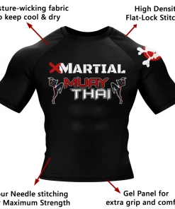 Rash Guards XMARTIAL Muay Thai Rash Guard