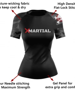XMartial Women’s Rash Guard Rash Guards