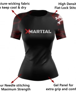 XMartial Women’s Rash Guard Rash Guards
