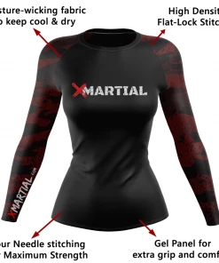 XMartial Women’s Rash Guard Rash Guards