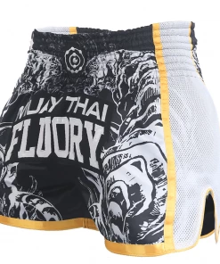 XMARTIAL MMA Shorts Yellow Tiger Muay Thai Shorts 6 XMARTIAL MMA Shorts Yellow Tiger Muay Thai Shorts