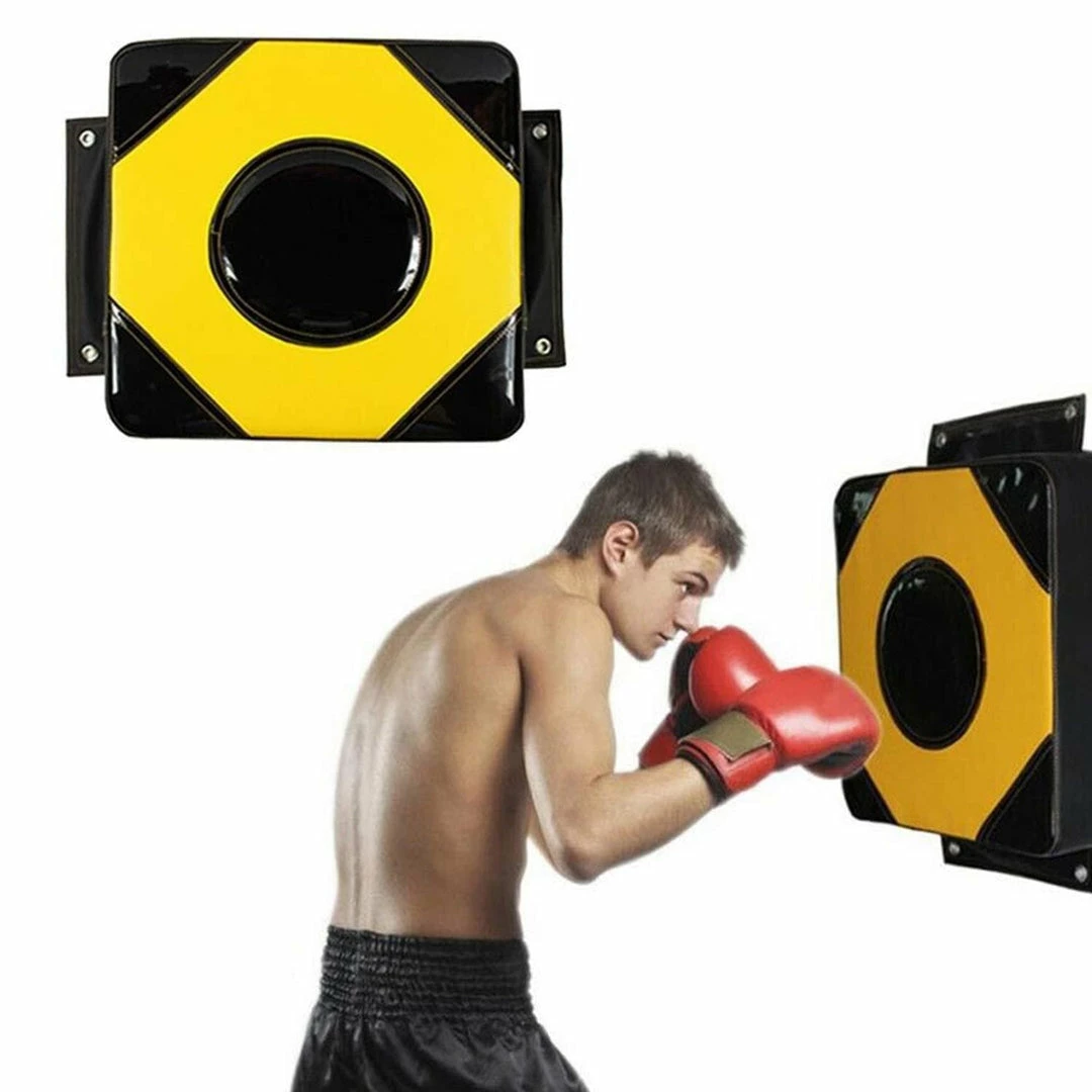 XMARTIAL Yellow Wall Punching Muay Thai Pad 4 XMARTIAL Yellow Wall Punching Muay Thai Pad