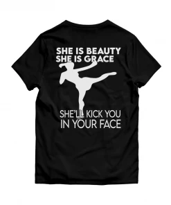 XMARTIAL Streetwear & Athletics Yes, She Is Muay Thai T-Shirt